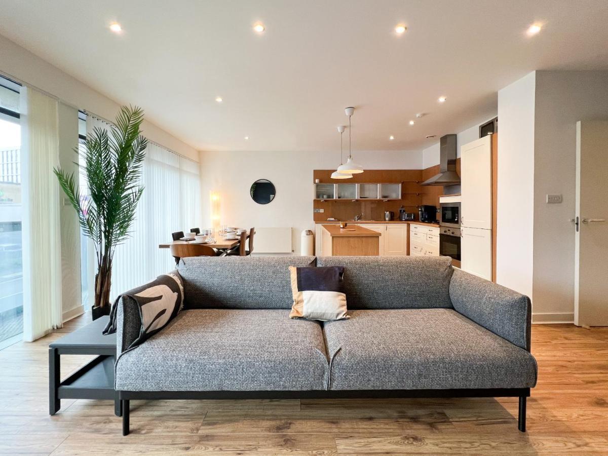 Lovely Two Bed Apartment In Finnieston Glasgow Bagian luar foto