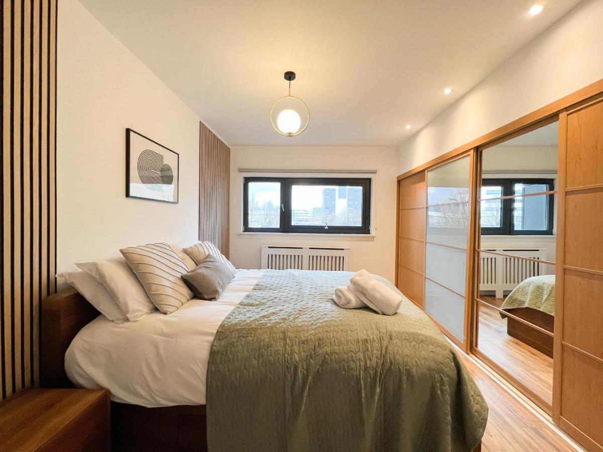 Lovely Two Bed Apartment In Finnieston Glasgow Bagian luar foto