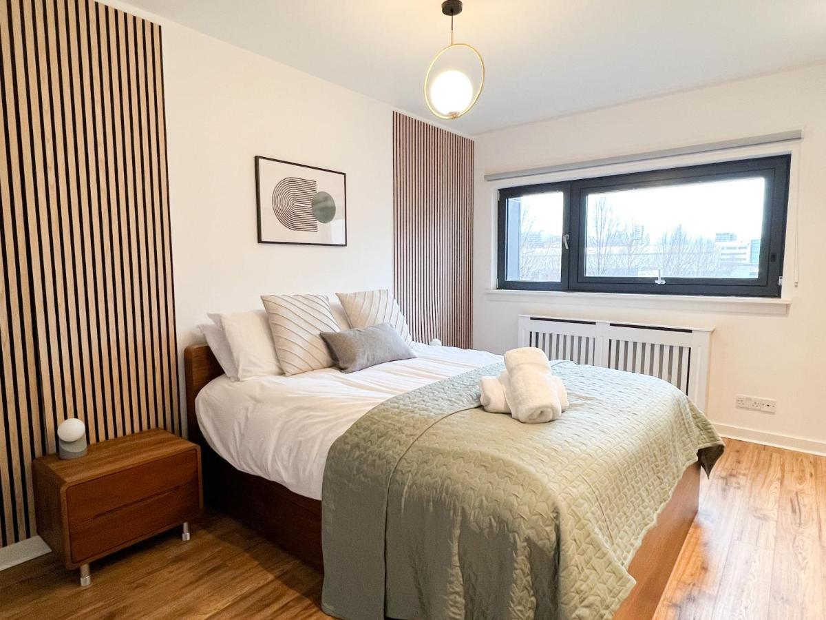 Lovely Two Bed Apartment In Finnieston Glasgow Bagian luar foto