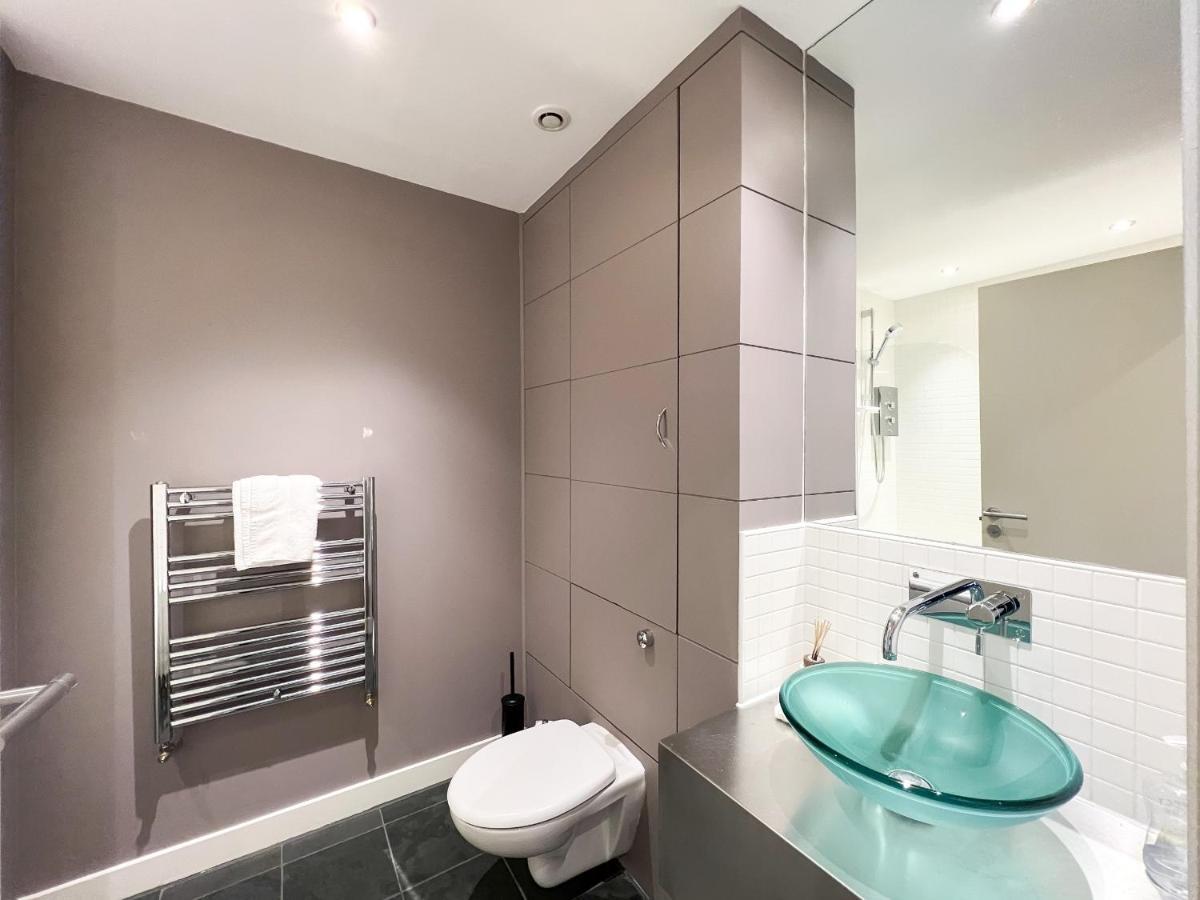 Lovely Two Bed Apartment In Finnieston Glasgow Bagian luar foto